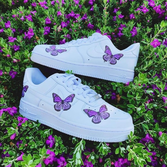 air force 1 butterfly